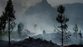 El mapa de la Galicia que arde: las 35 parroquias en riesgo alto de incendio