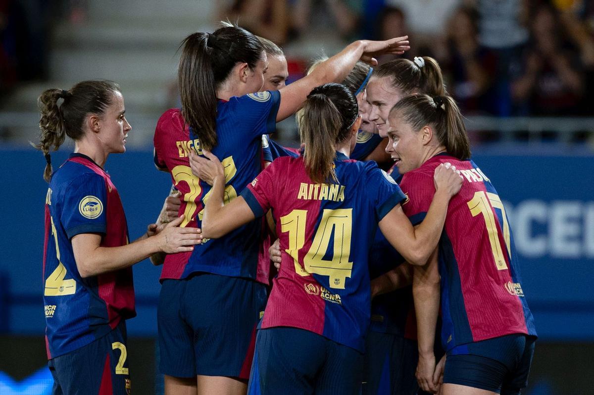 FC Barcelona - Real Sociedad, el partido de la jornada 2 de la LigaF, en imágenes.