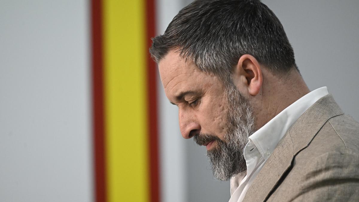 Abascal dice que el resultado en Galicia no ha sido bueno ni para Vox ni para España