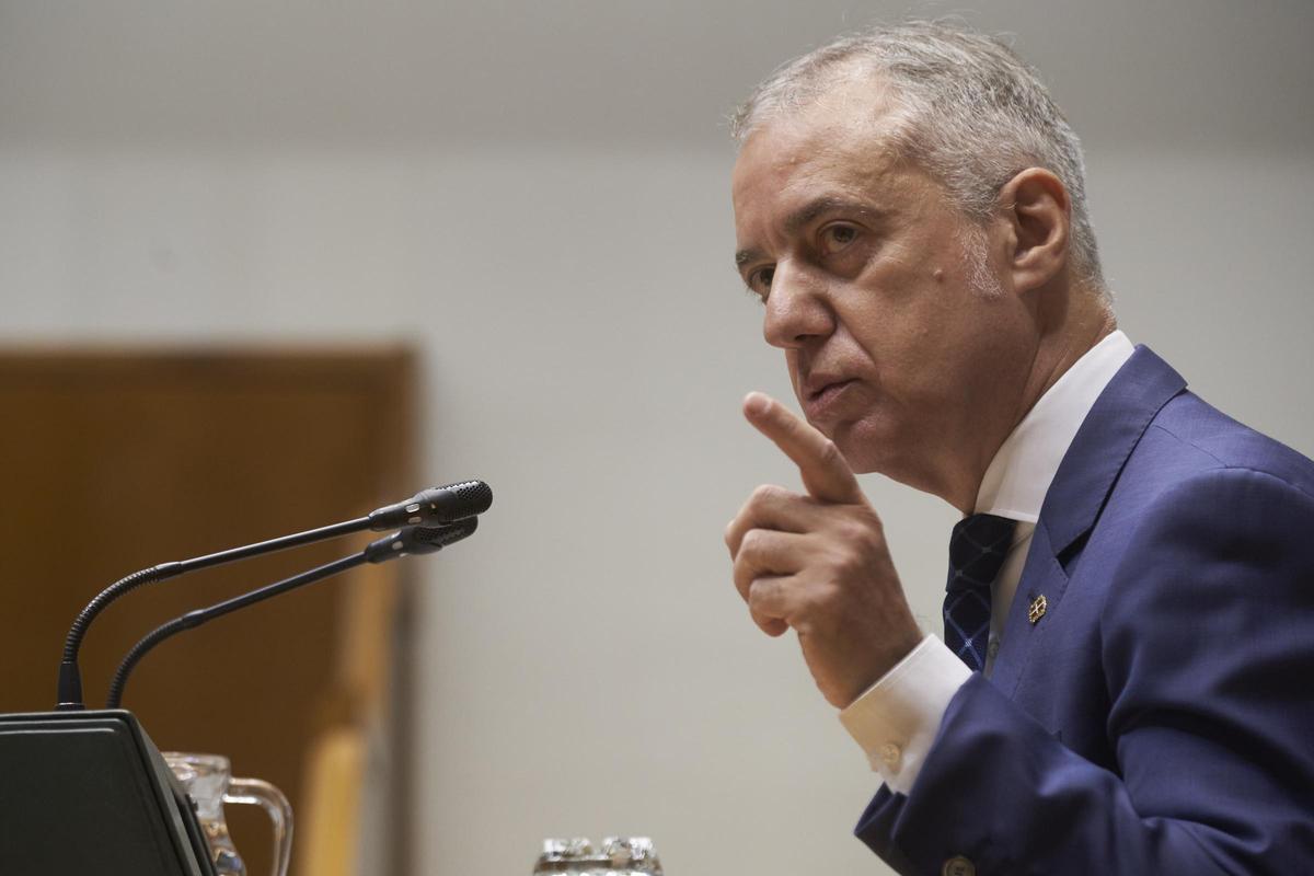 El lehendakari Iñigo Urkullu.