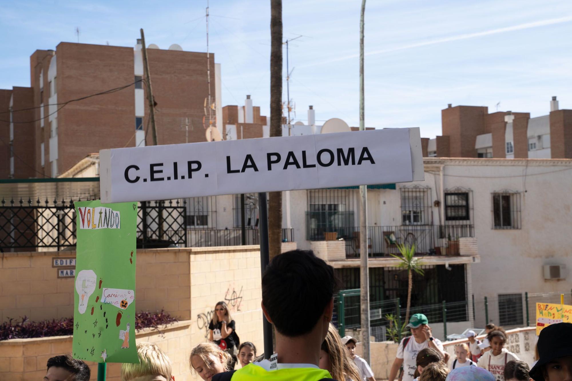 La carrera de Benalmádena 'Caminando por un reto', en imágenes