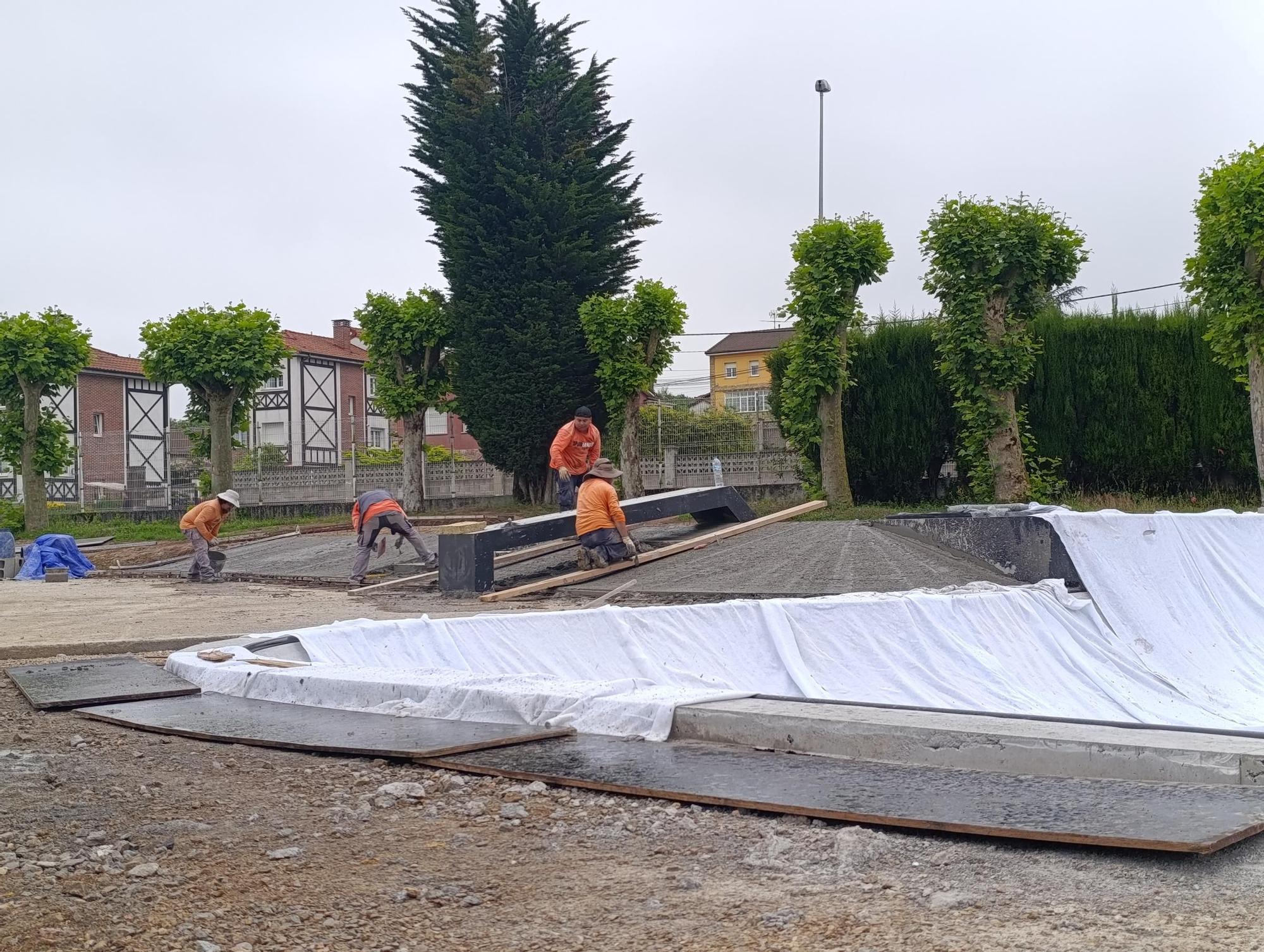 El skatepark de Lugones estará listo en julio