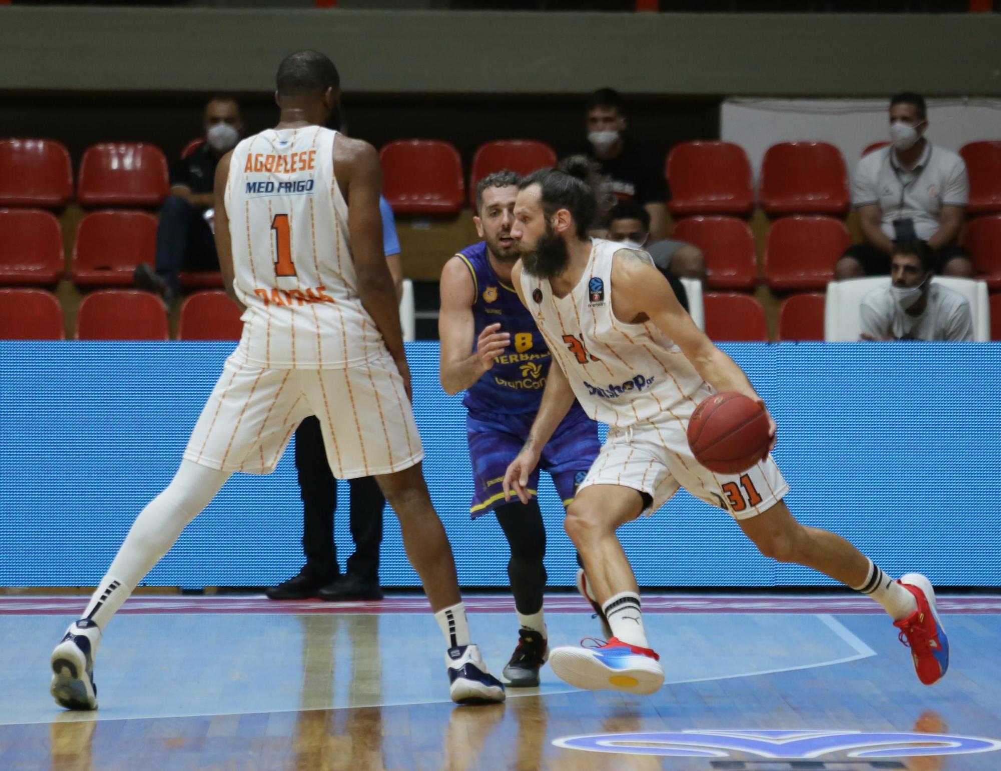 Triunfo del Granca en su primer partido de Eurocup