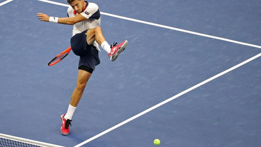 Pablo Carreño, durante un partido.