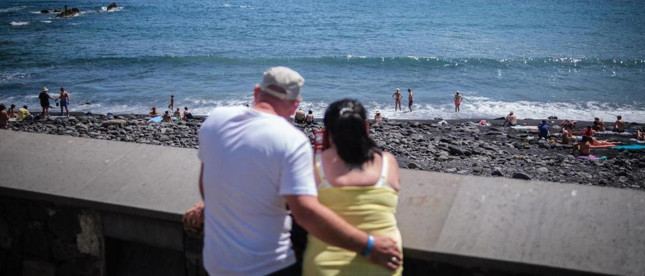 Playa de Martiánez en Puerto de la Cruz