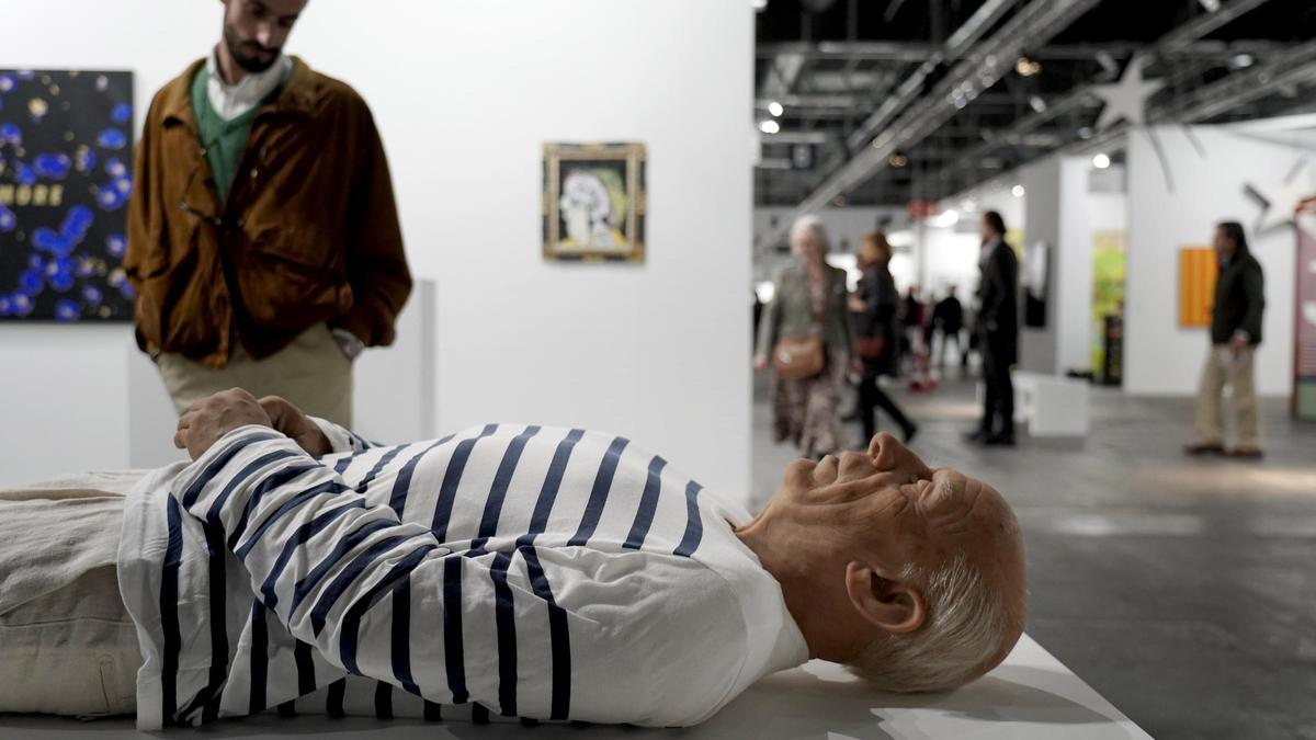 Feria de arte contemporáneo ARCO:  'Aquí murió Picasso', de Eugenio Merino
