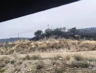 En imágenes | Así está Uncastillo tras ser desalojado por el incendio forestal de las Cinco Villas
