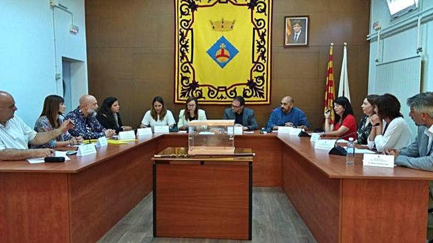 El nou ple municipal de Sant Salvador de Guardiola, un cop ja constituït, el 15 de juny passat