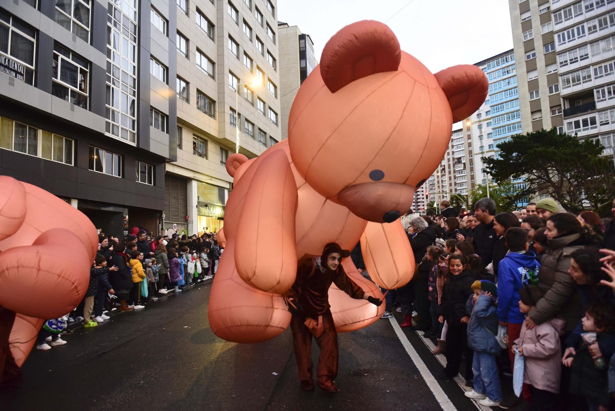 La llegada de los Reyes Magos a María Pita