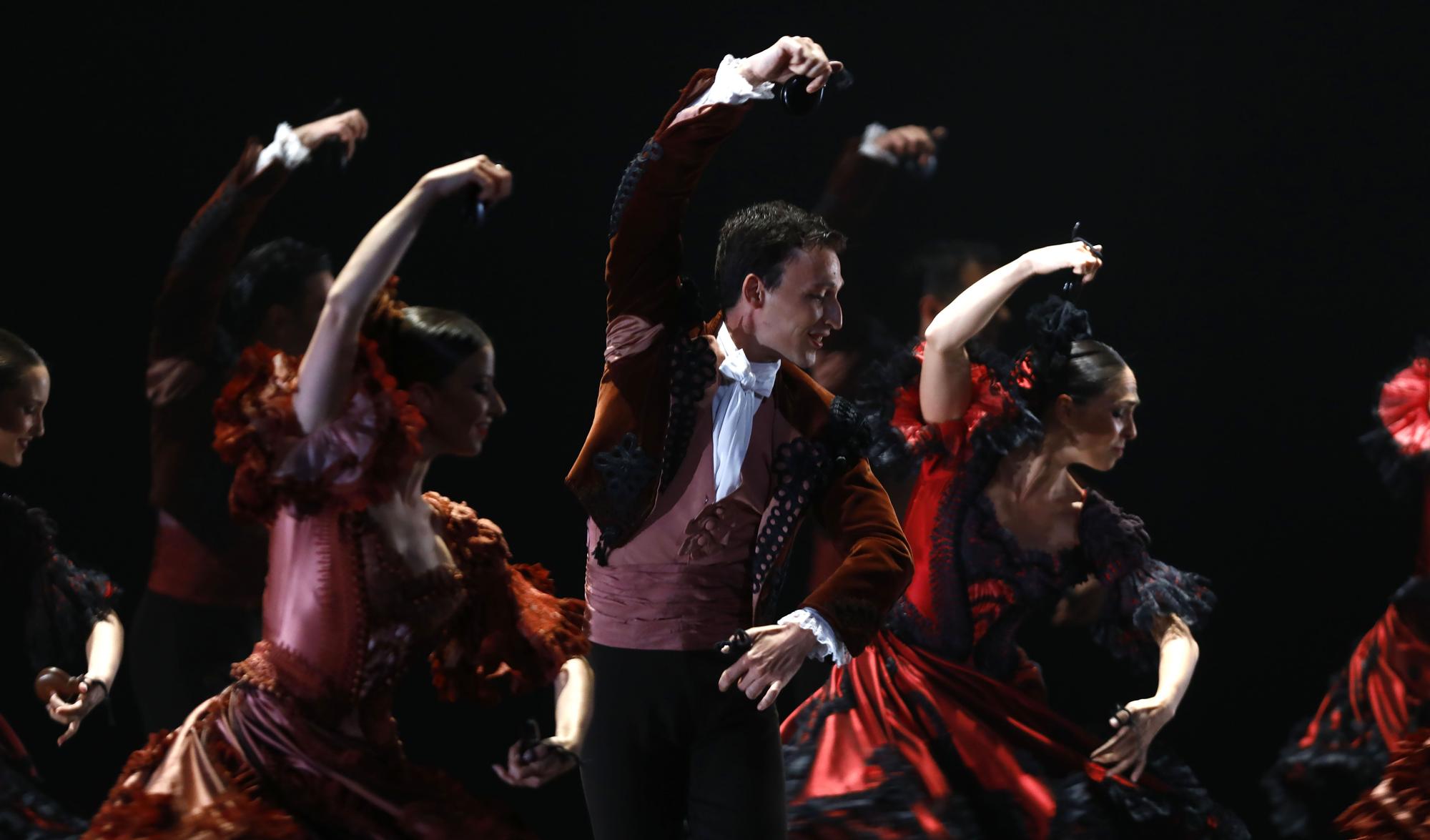 Actuación del Ballet Nacional de España en el Palacio de Congresos de la Expo