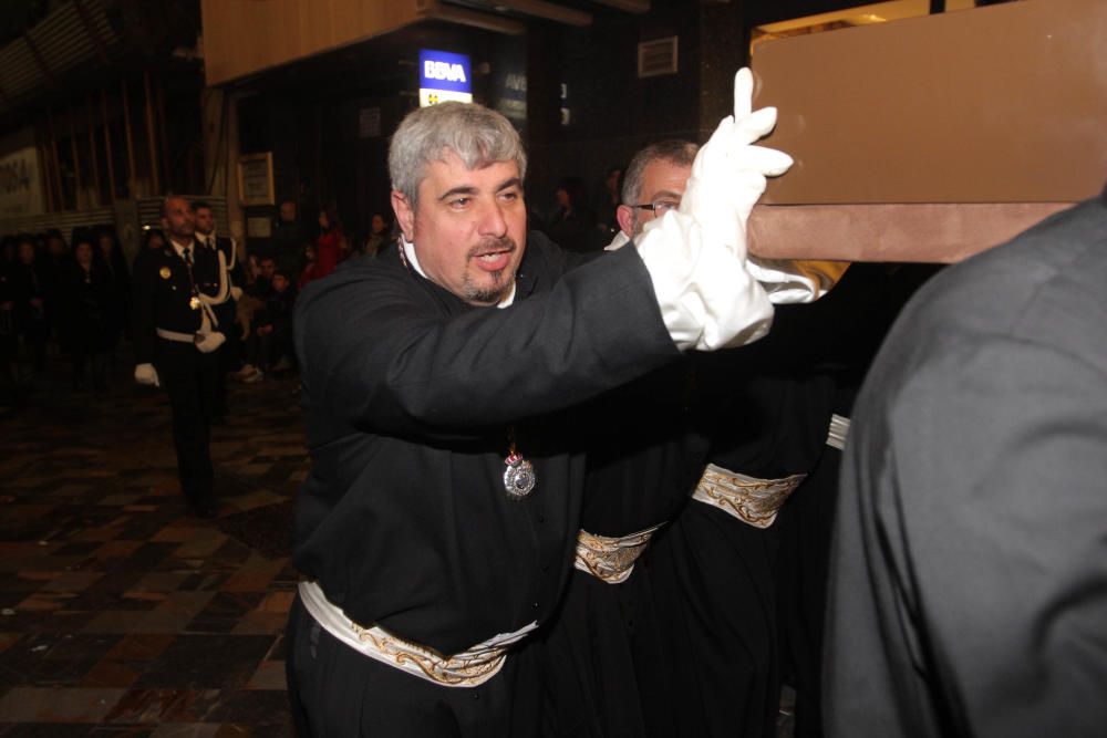 Procesión del Santo Entierro de Cristo en Cartagena