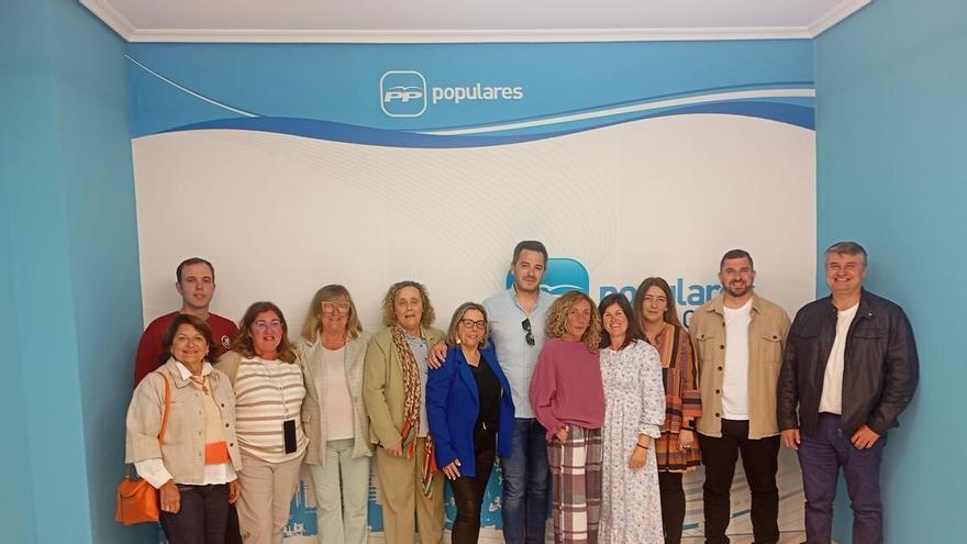 El PP regional ensalza la capacidad de la agrupación de Gozón para "recomponerse" y "salir fortalecida" ante la adversidad