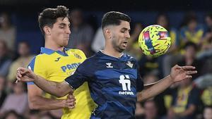 Ramón Terrats durante el Villarreal - Real Betis de LaLiga Santander