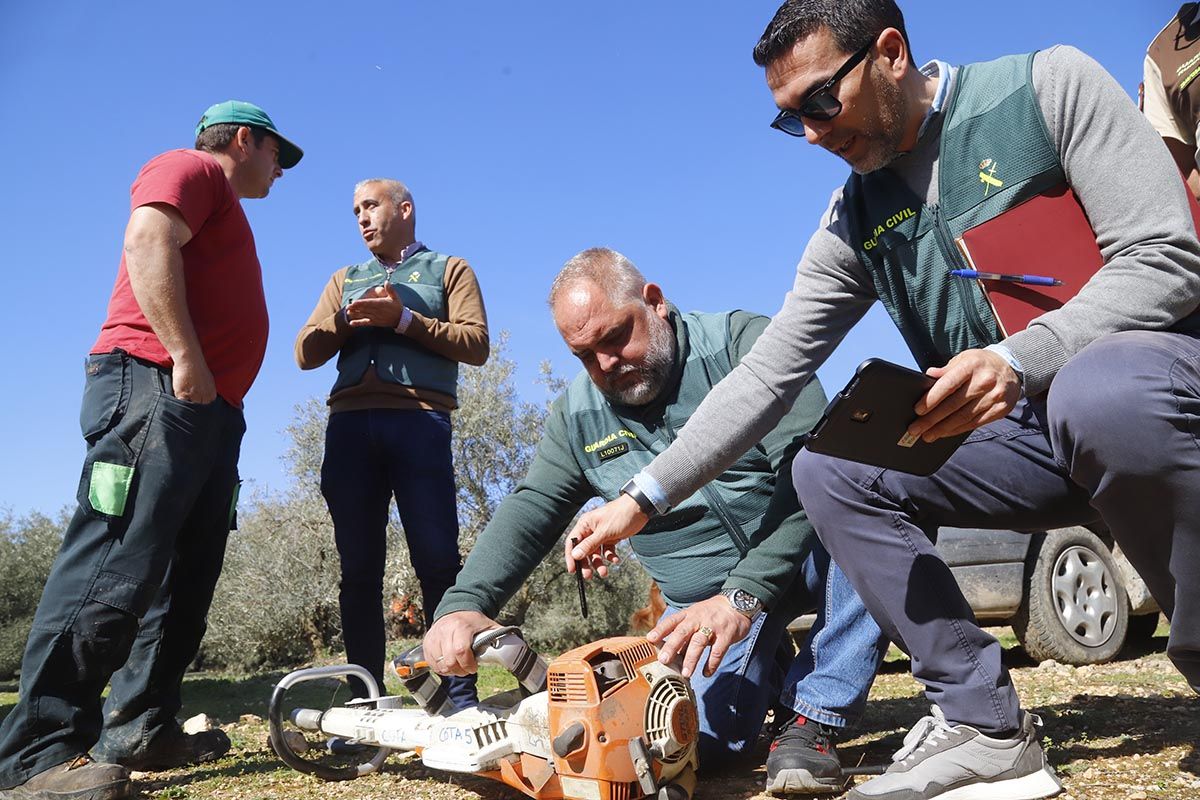 El dispositivo ROCA de la Guardia Civil en acción: control de maquinaria