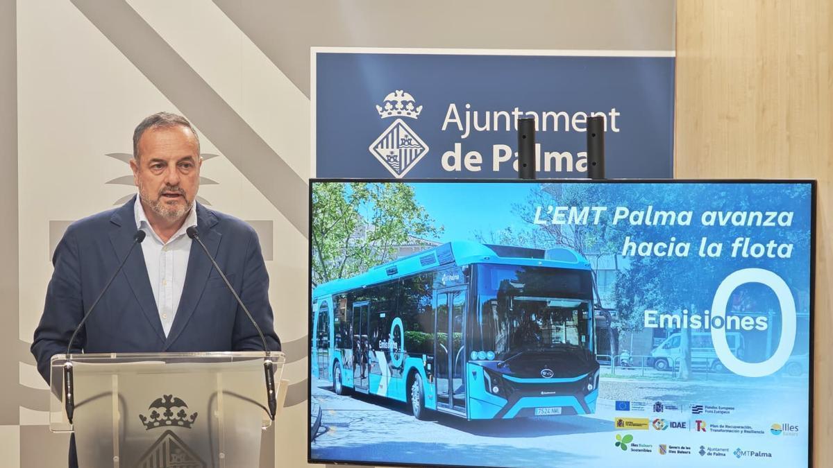 El regidor de Movilidad, Toni Deudero, este jueves.