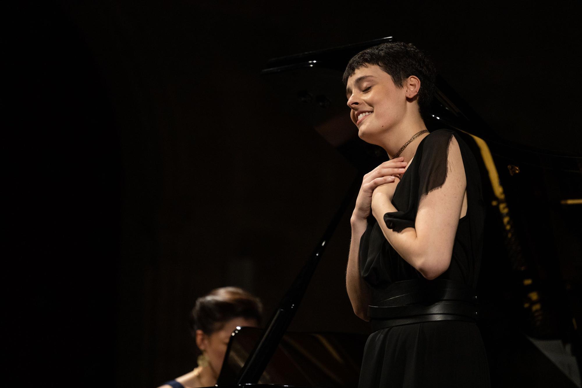 La mezzosoprano Emily d’Angelo ha debutat al festival amb un recital a l’església del Carme