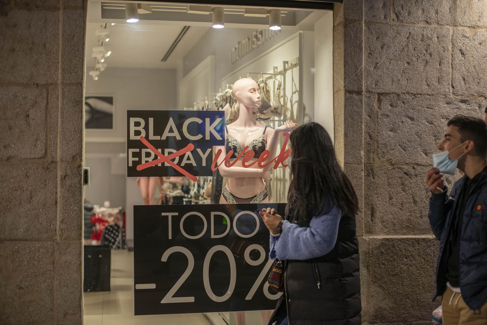 El 'Black Friday' disparó el trasiego de clientes durante toda la jornada