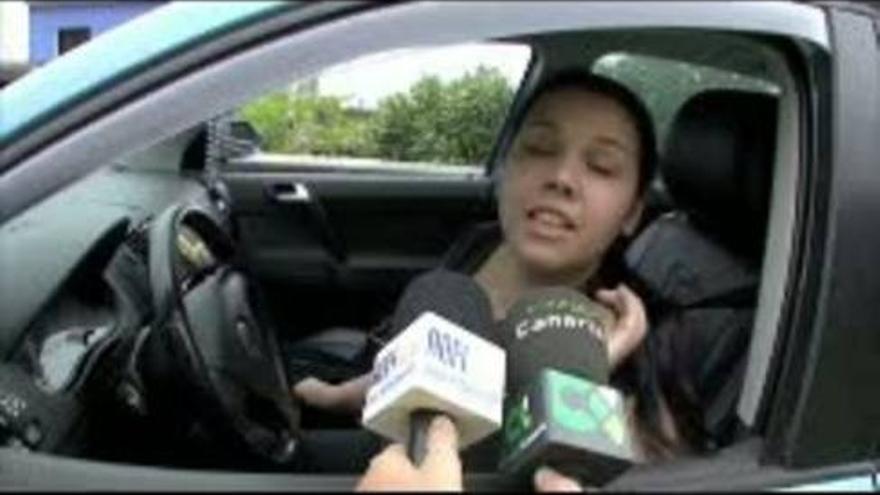 Protestas en el túnel de Los Roquillos