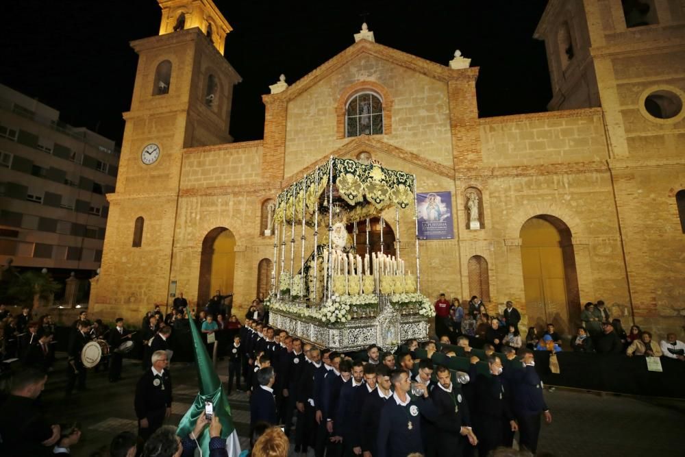 Torrevieja:Miércoles Santo, encuentro en la Vía Do