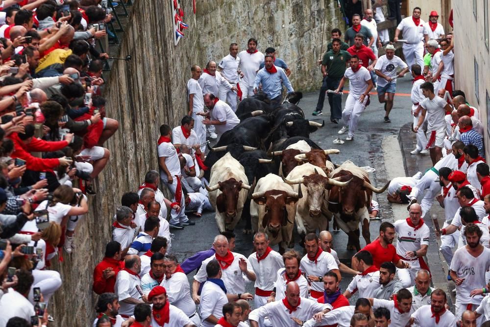 Primer encierro de Sanfermines 2018