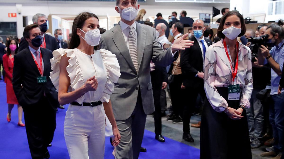 Los Reyes presiden la inauguración de Fitur