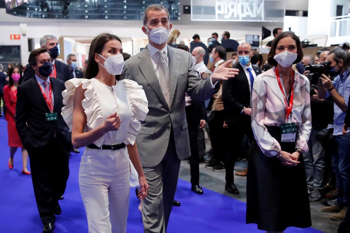 Los Reyes presiden la inauguración de Fitur Los Reyes presiden la inauguración de Fitur