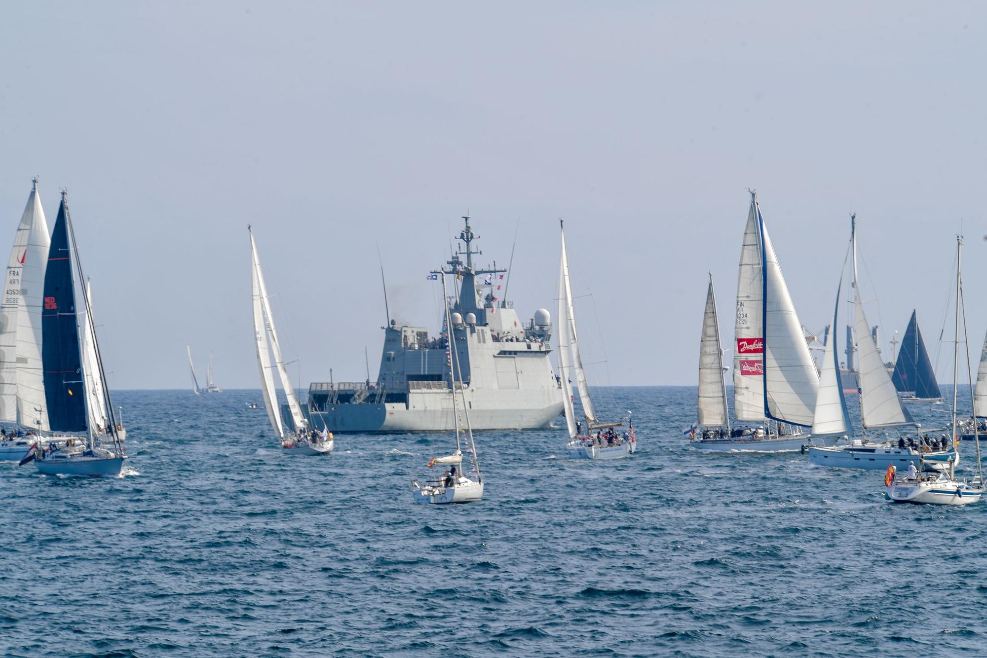 Salida de la regata ARC 2021 de Las Palmas de Gran Canaria