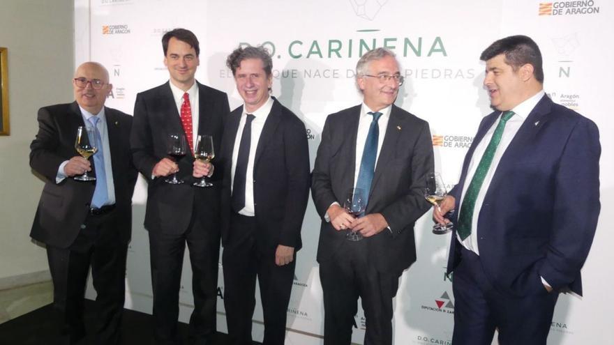 La DO Cariñena celebró un acto en Madrid con un centenar de ilustres invitados. | SERVICIO ESPECIAL