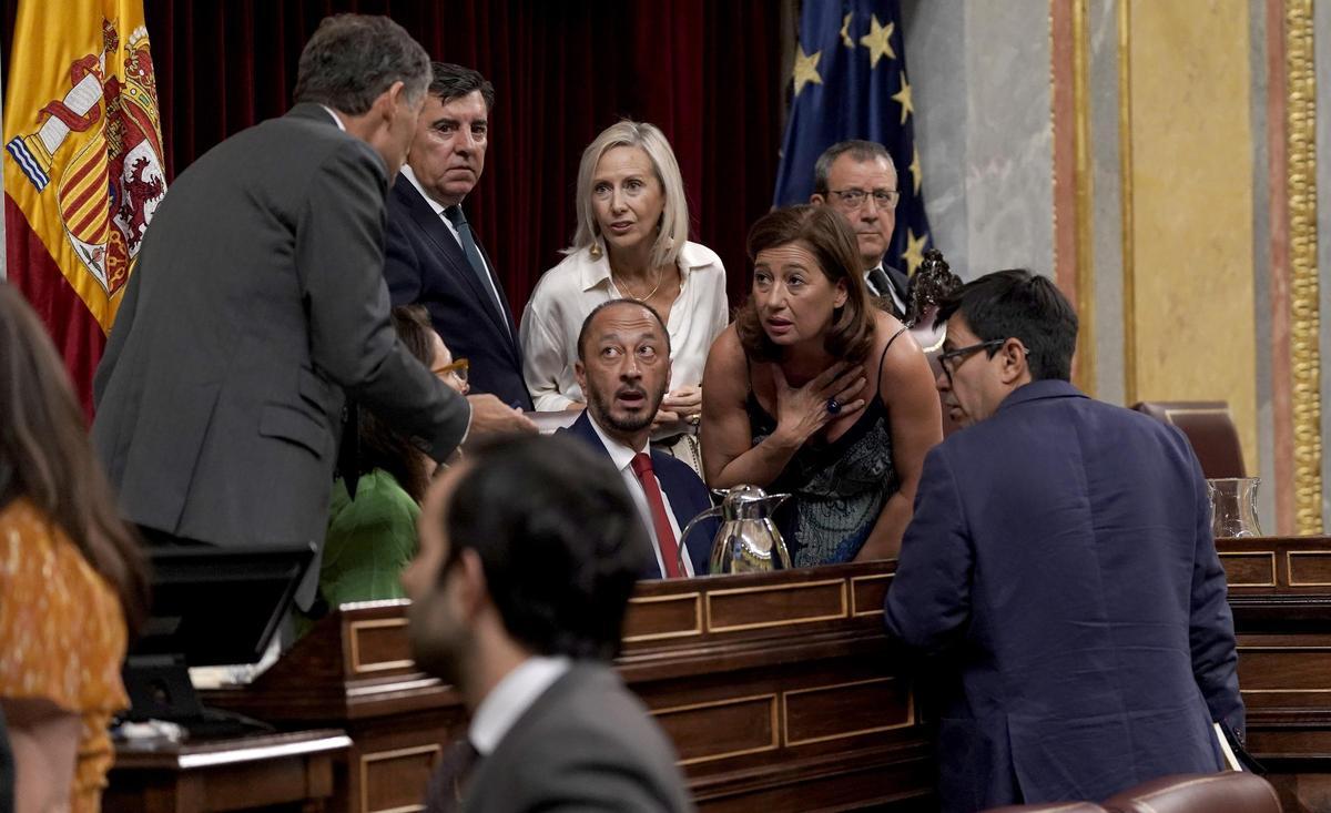 Sesión de investidura de Alberto Núñez Feijóo en el Congreso de los Diputados. Segundo día de votaciones.