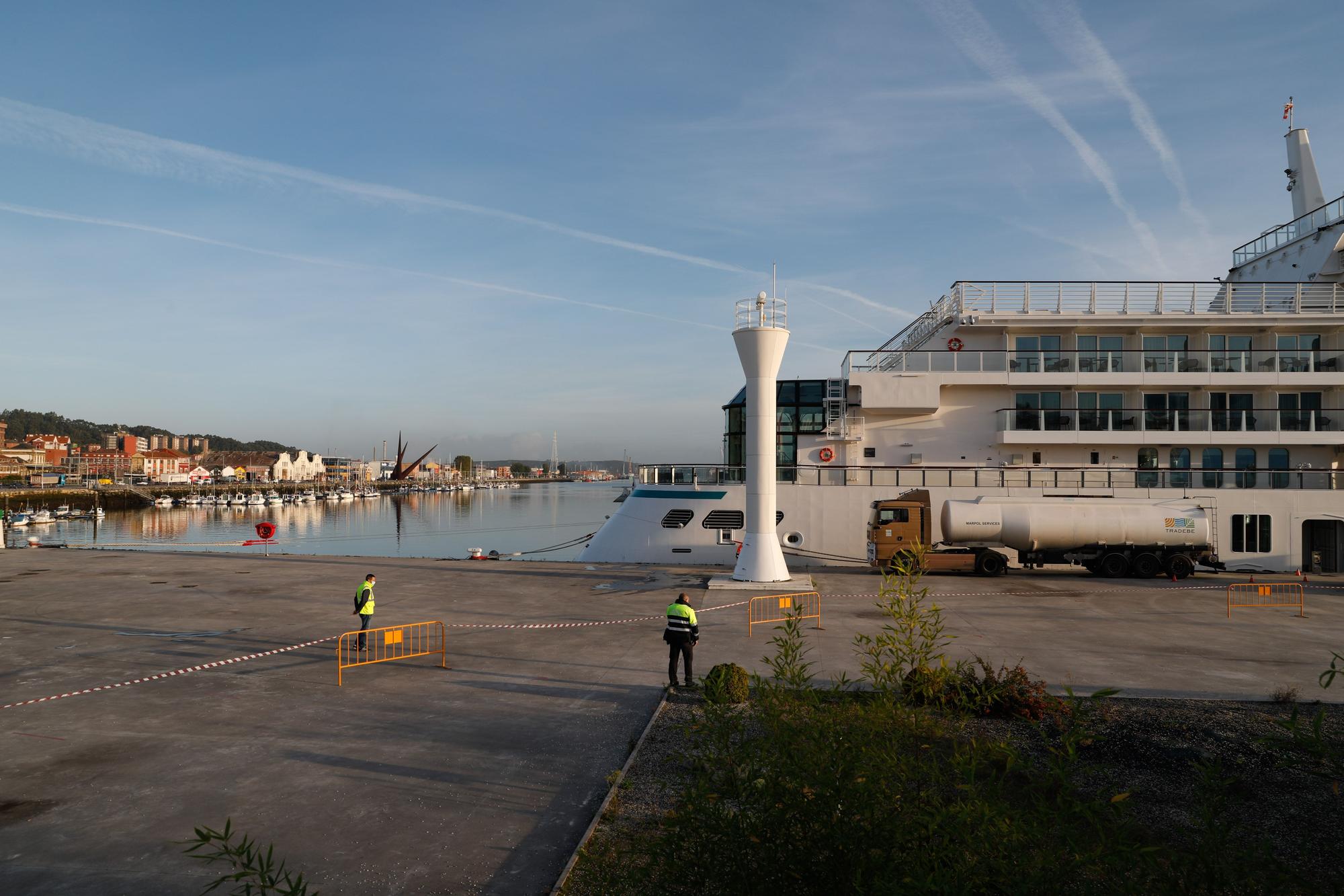 Ferry de lujo en Avilés: el primero pospandemia