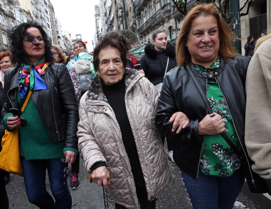 Cuando los abuelos salieron a la calle en Galicia