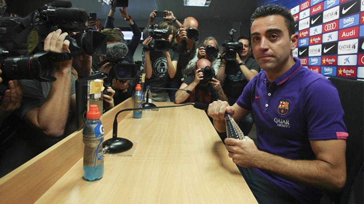 Xavi se despide por la puerta grande