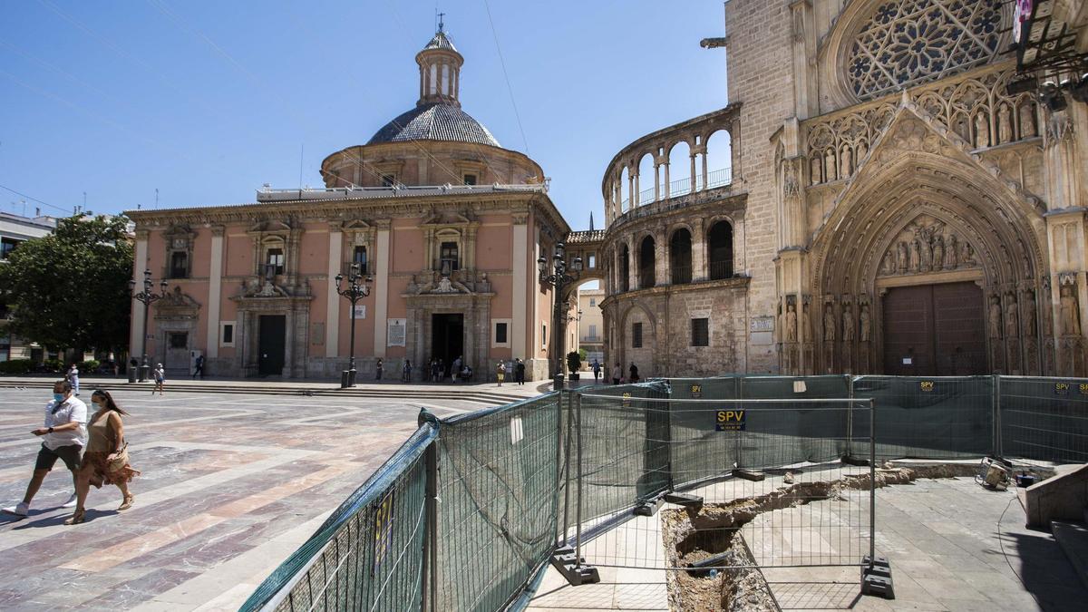 La catedral de València y la basílica de la Virgen son dos de los inmuebles que la Iglesia inmatriculó