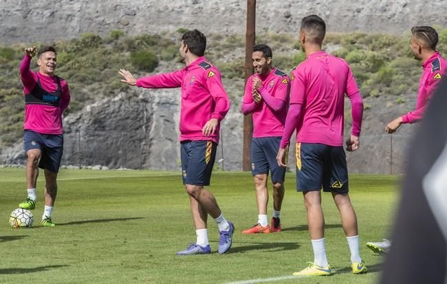 Entrenamiento de la UD Las Palmas