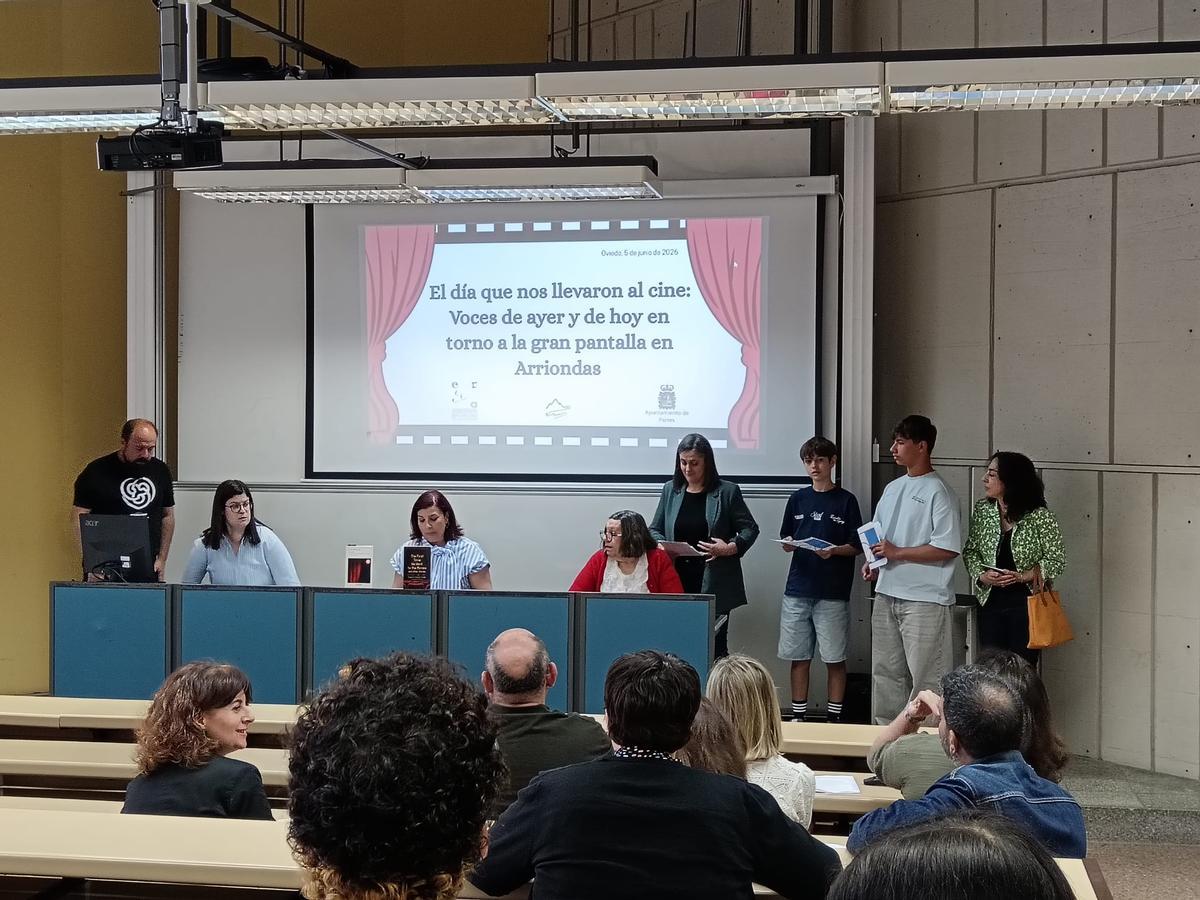 Representantes el instituto de Arriondas.