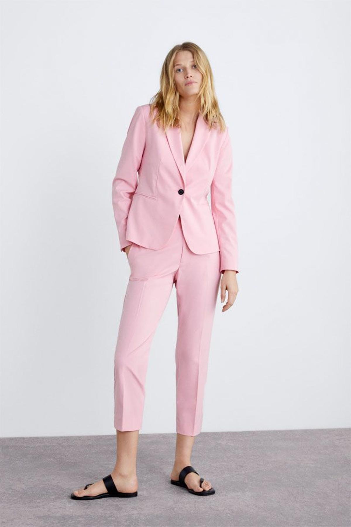 Primavera con mi traje rosa de Zara - Paperblog