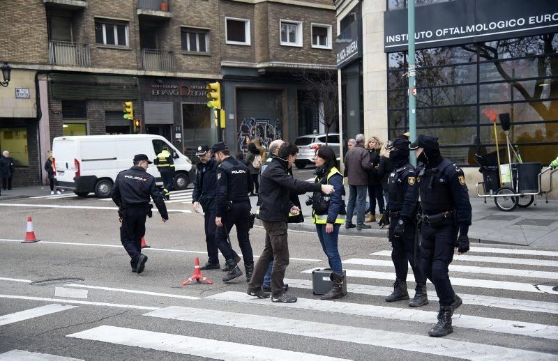 Disparos en el centro de Zaragoza