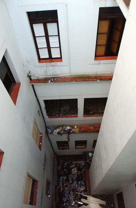 Barrio do Cura: el interior del antiguo asilo