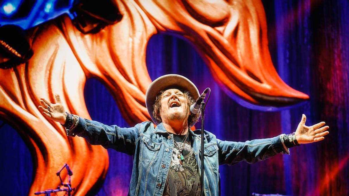 El cantante Zucchero