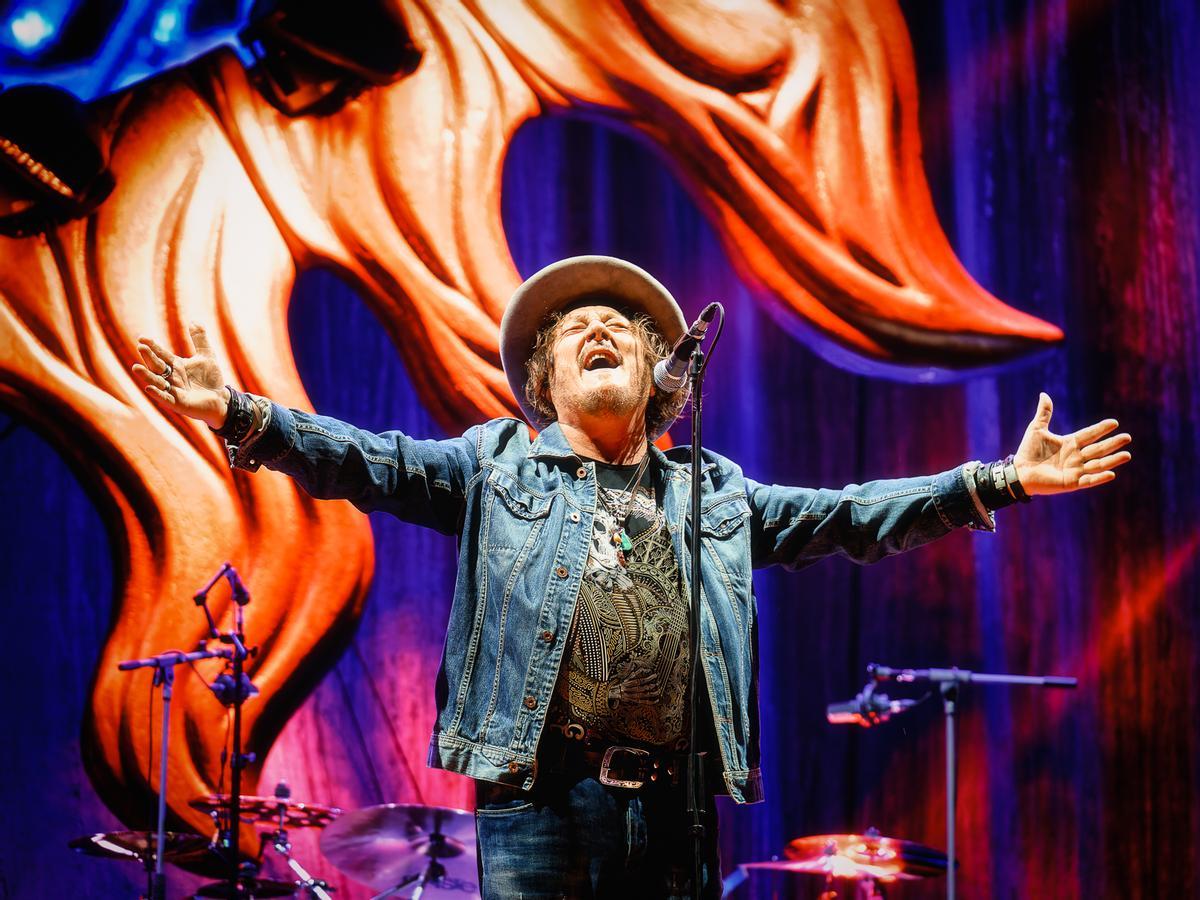 El cantante Zucchero