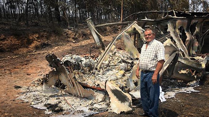 &quot;Nos abandonaron, nunca vino ningún bombero aquí&quot;