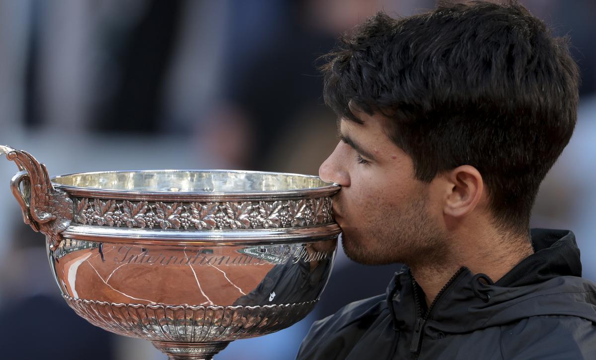 Carlos Alcaraz gana en Roland Garros 2024 ante Zverev