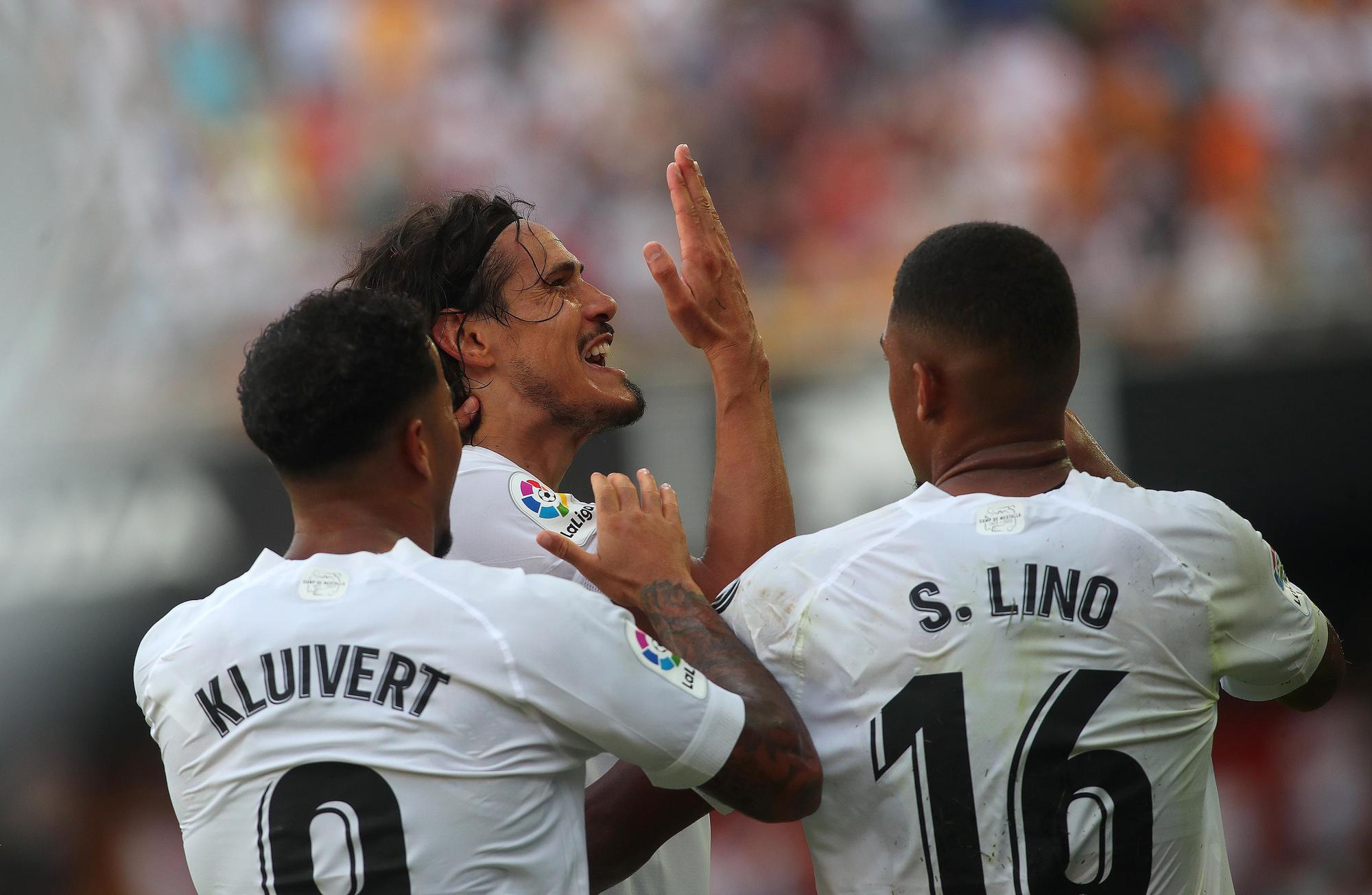 El empate entre el Valencia CF y el Elche en Mestalla, foto a foto