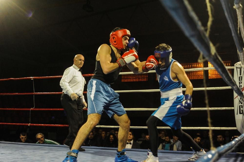 La noche del mejor boxeo gallego