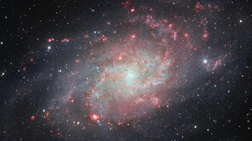 Imagen de una galaxia captada por el telescopio VLT del ESO.