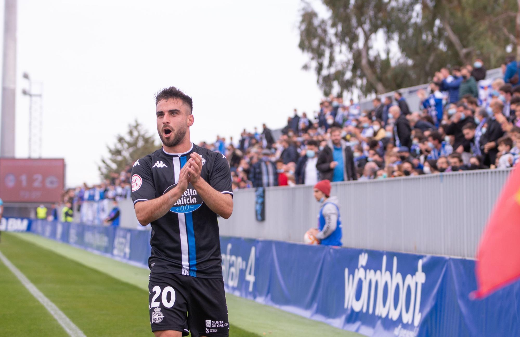 El Deportivo le gana 1-2 al Rayo Majadahonda