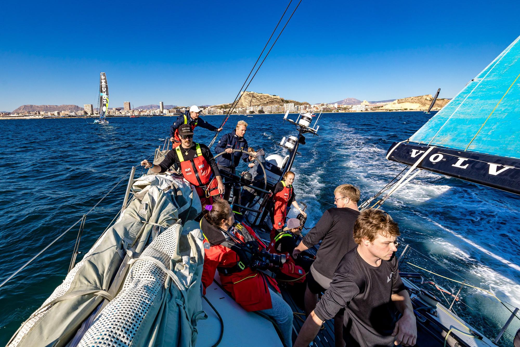 La Volvo Ocean Race se prepara para partir hacia Ciudad del Cabo.