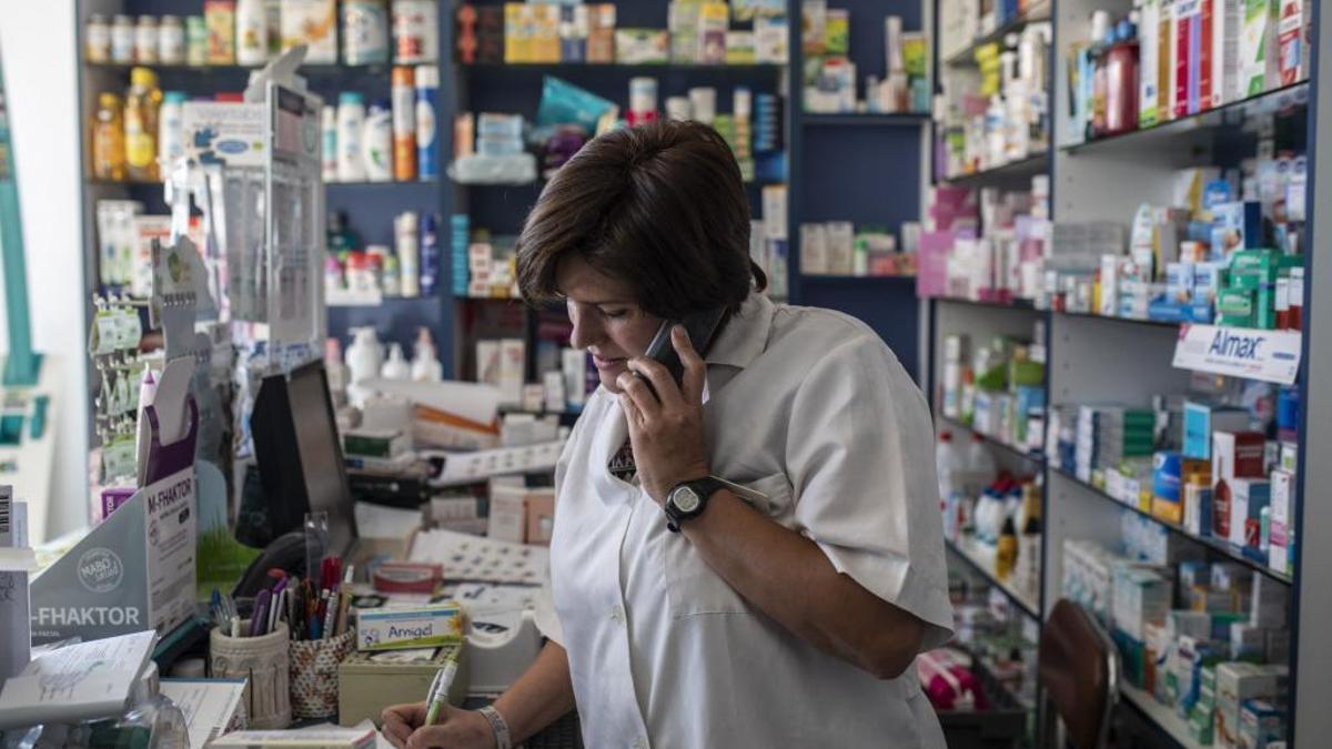 Una farmacia rural de la provincia de Zamora.