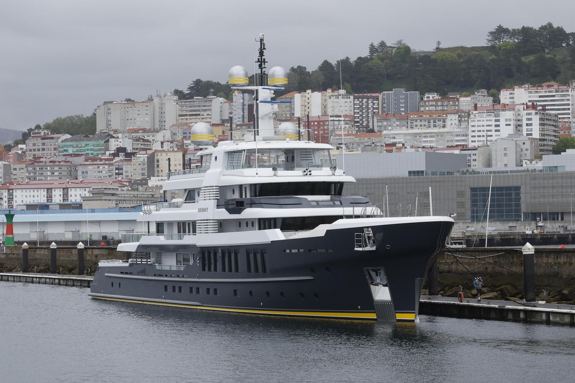 Así es el “Scout”, el superyate de visita en Vigo del multimillonario James Berwind – Faro de Vigo