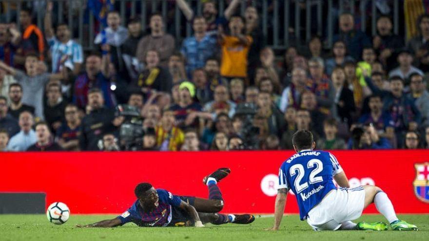 Dembélé solo sufre un esguince y no le peligra el Mundial